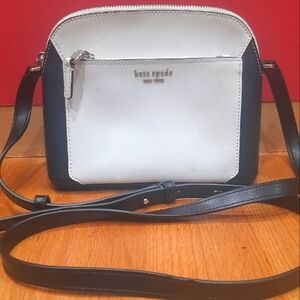 KATE SPADE PURSE luxury brand bag black and white y2k vintage bag